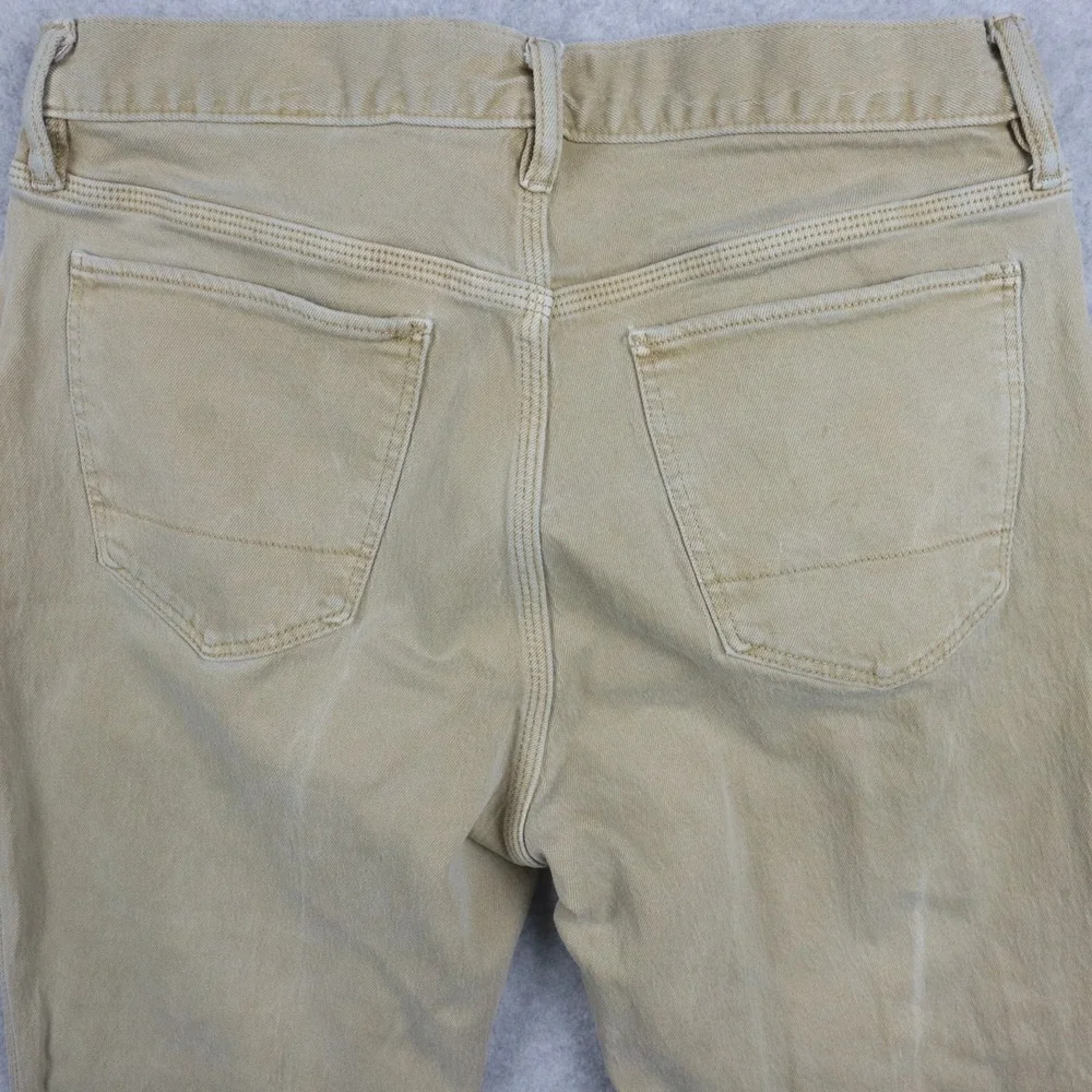 Banana Republic Jeans Mens 32x29 Athletic‎ Fit Stretch Flex 5-Pocket Denim Tan